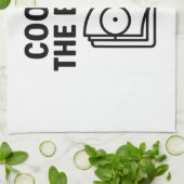 Cooking the Books - Funny Accounting Pun キッチンタオル (折り畳み)