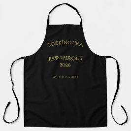 Cooking Up a Pawsperous 2026 All-Over Print Apron エプロン