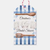 Cooking Up Love Bridal Shower Favor ギフトタグ (正面)