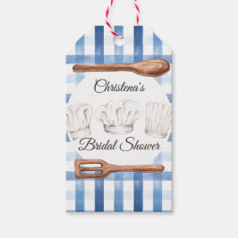 Cooking Up Love Bridal Shower Favor ギフトタグ