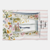 Cooking with a view of the Eiffel Tower キッチンタオル (横)