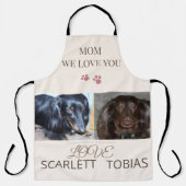 Cooking with Double the Love エプロン (正面)