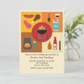 Cookoutの招待状の用意して下さい 招待状 (スタンド正面)