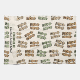 Cooks It Good Personalized  キッチンタオル