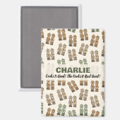 Cooks It Good Personalized  マグネット (正面/裏面)