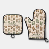 Cooks It Good Personalized  鍋つかみ&鍋敷きセット (正面)