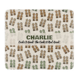 Cooks It Good Personalized Cutting Board カッティングボード