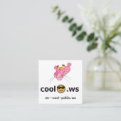 cool スクエア名刺 (スタンド正面)