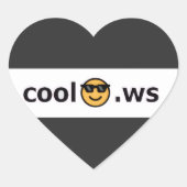 cool ハートシール (正面)