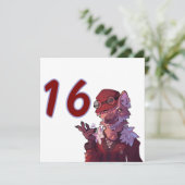 Cool 16, wolf カード (スタンド正面)