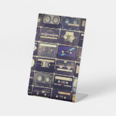 Cool 80s vintage cassette 台座サイン (正面)
