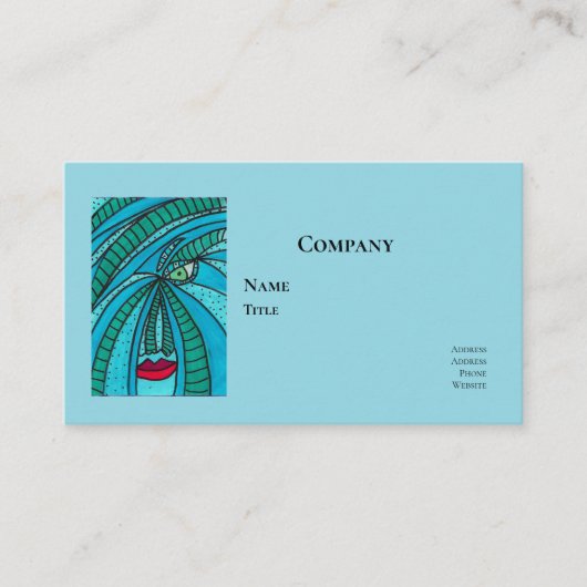 Cool Abstract Business Cards 名刺 (正面)