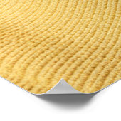 Cool Abyssinian Cat with Sunglasses and Turtleneck ポスター (角)