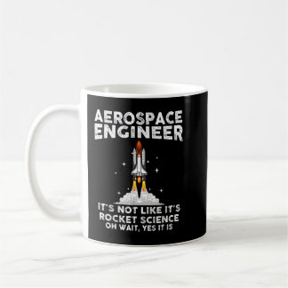 Cool Aerospace Engineer For Men Women Rocket Scien コーヒーマグカップ