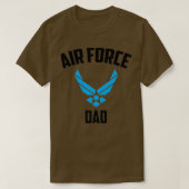 Cool Air Force Dad Gift  Best Proud Military Veter Tシャツ (デザイン正面)