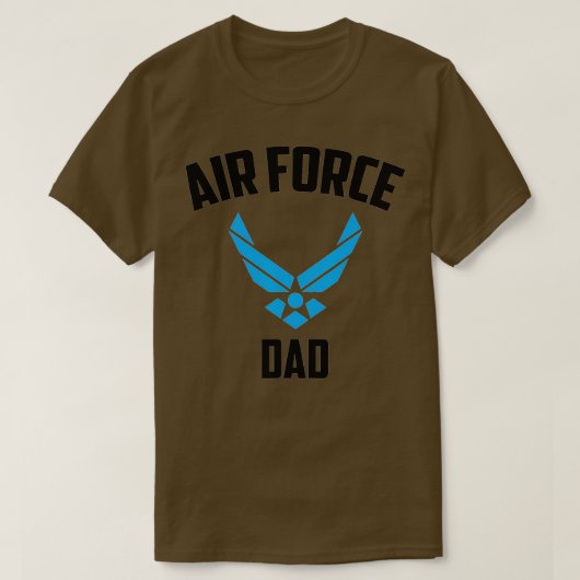 Cool Air Force Dad Gift  Best Proud Military Veter Tシャツ (デザイン正面)