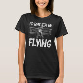 Cool Airplane For Men Women Airplane Pilot Aviatio Tシャツ (正面)