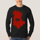 Cool Albania Double Head Eagle Shqiponja For Alban Tシャツ (正面)