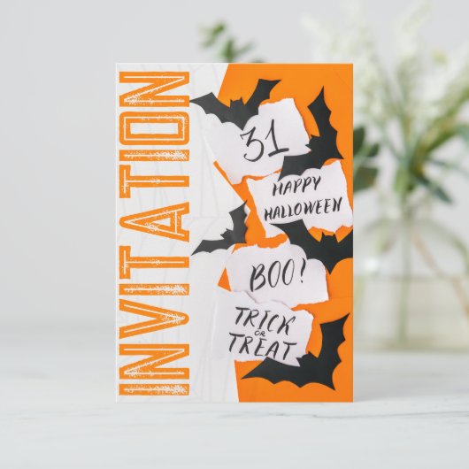 Cool and Fun, Front to Back Halloween 招待状 (スタンド正面)