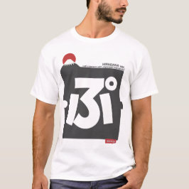 Cool and stylish Japanese Hiragana T-shirt "ぷ"  Tシャツ