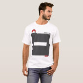Cool and stylish Japanese Hiragana T-shirt "ー" Tシャツ (正面フル)