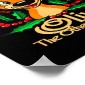 Cool Animal Designs And More Olive The Other Reind ポスター (角)