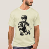 Cool Anime Soccer Player T-shirt Tシャツ (正面)