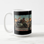 Cool anti vegan コーヒーマグカップ (左)