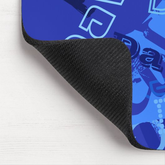 Cool Any Name Collage マウスパッド (コーナー)