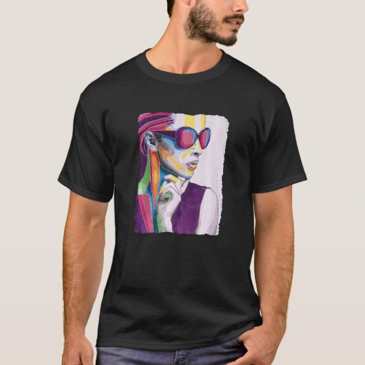 Cool Art Woman Premium Tシャツ (正面)
