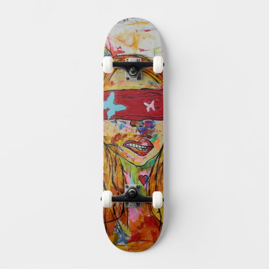 Cool Artistic Blinded Skateboard! スケートボード (正面)