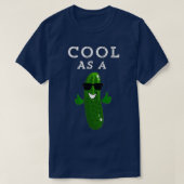 Cool As A Cucumber Kids Funny Cute Idiom Dude Thum Tシャツ (デザイン正面)
