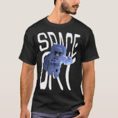 Cool Astronaut Space Cat Tシャツ (正面)