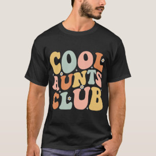 Cool Aunt Club 母の日 おばさん おばあちゃん ファミリー Tシャツ
