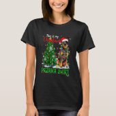 Cool Australian Cattle Dog Christmas Tree Lights S Tシャツ (正面)
