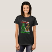 Cool Australian Cattle Dog Christmas Tree Lights S Tシャツ (正面フル)