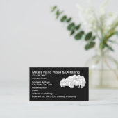 Cool Automotive Detailing Car Cleaning 名刺 (スタンド正面)