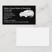 Cool Automotive Detailing Car Cleaning 名刺 (正面/裏面)