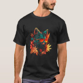 Cool autumn Baby Wolf Tシャツ (正面)