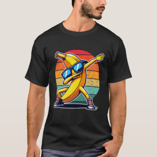 Cool Bananas Graphic Dabbing Design Men Women Kid  Tシャツ