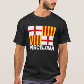 Cool Barcelona Flag Tシャツ (正面)