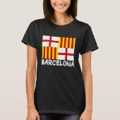 Cool Barcelona Flag Tシャツ (正面)