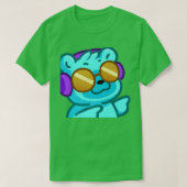 Cool Bear Finger Guns Premium Tシャツ (デザイン正面)
