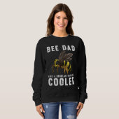 Cool Beekeeping Men Dad Bee Hive Keeping Honey Bee スウェットシャツ (正面フル)