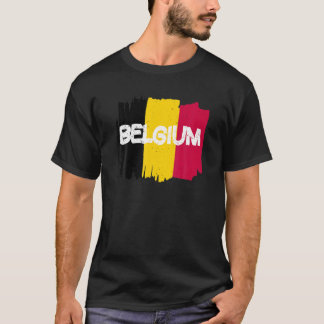 Cool Belgium Flag Tシャツ