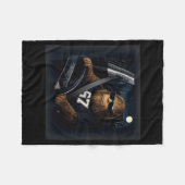 Cool Bigfoot Driving 67 Sungles Funny Gifts Men Wo フリースブランケット (正面(横))