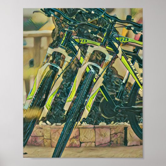 Cool bike artwork ポスター (正面)