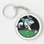 Cool Billiards Pool Shark Theme Keychains キーホルダー (正面)