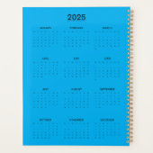 Cool Birds with Sunglasses at Sunset プランナー手帳 (裏面)