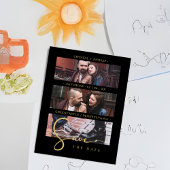 Cool Black Golden Romantic Wedding 3 Multi Photos